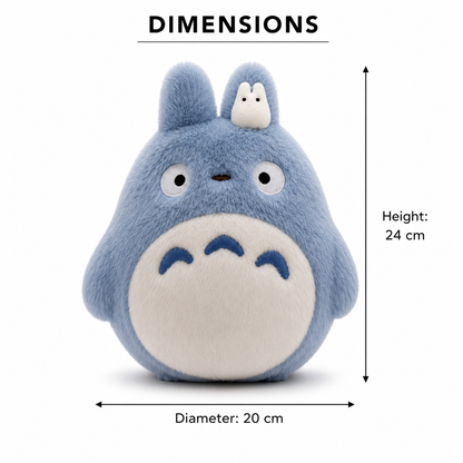 Blue Totoro Inspired Plush Toy